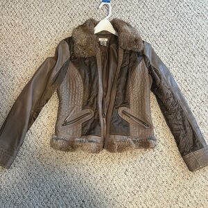 Cache Goat Leather Jacket